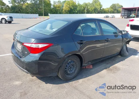 2016 Toyota Corolla Le из США, поврежденный, VIN 5YFBURHE1GP445882